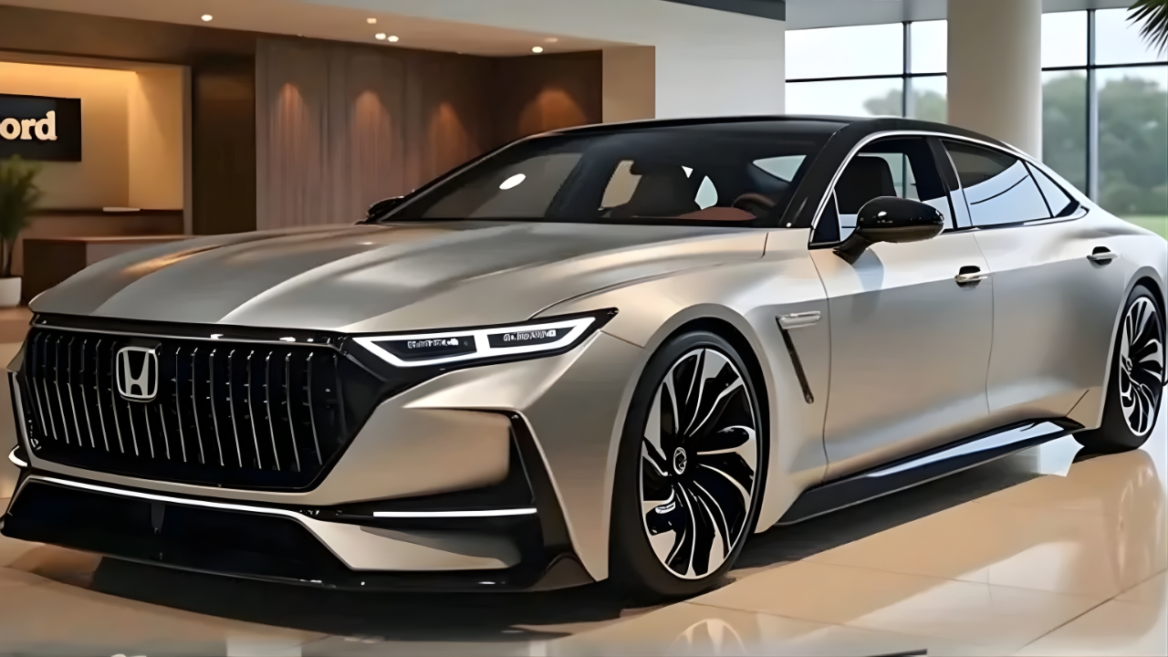2025 Honda Accord Unveiled : Luxury Sedan 52 MPG, Powerful Hybrid Engine, and Innovative Features