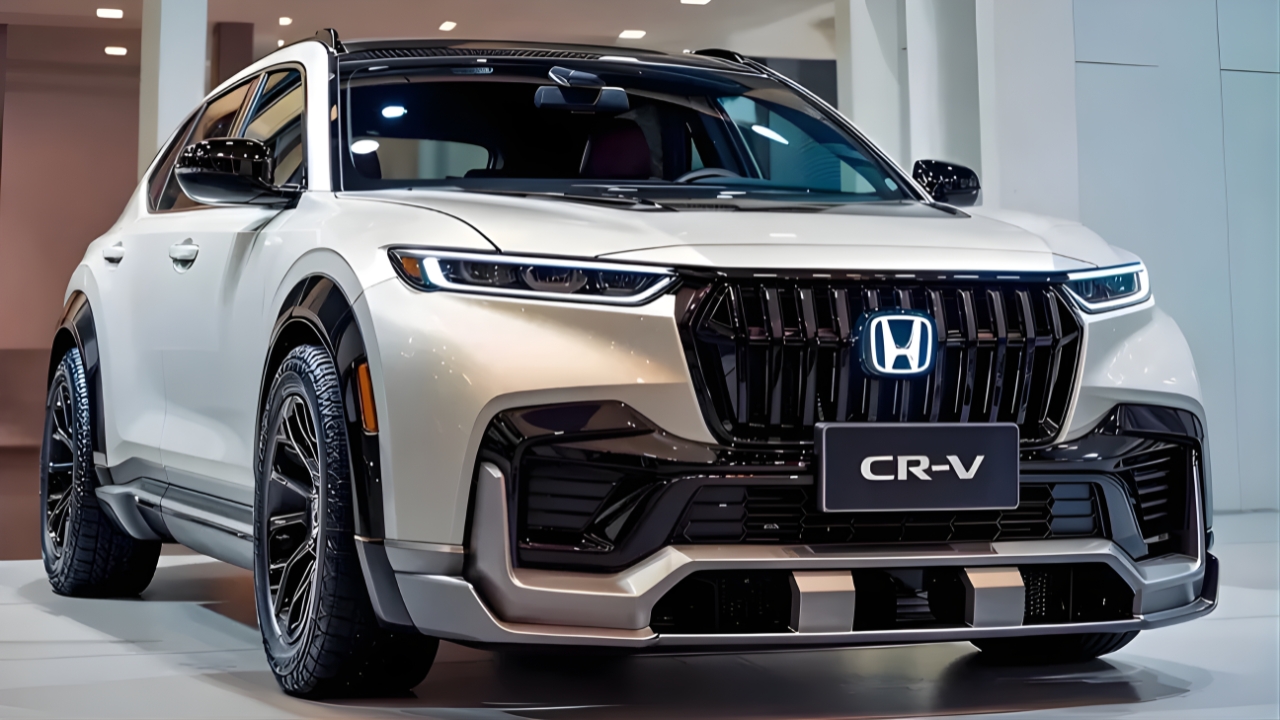 2025 Honda CR-V Hybrid Unveiled : 60 MPG Efficiency, Luxury Interior and Next Gen Safety Revealed