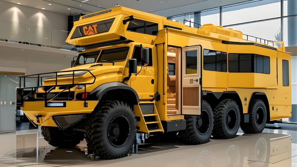 2026 Caterpillar 8×8 Overland RV Unveiled : Ultimate Off-Road Beast Built for Extreme Adventures