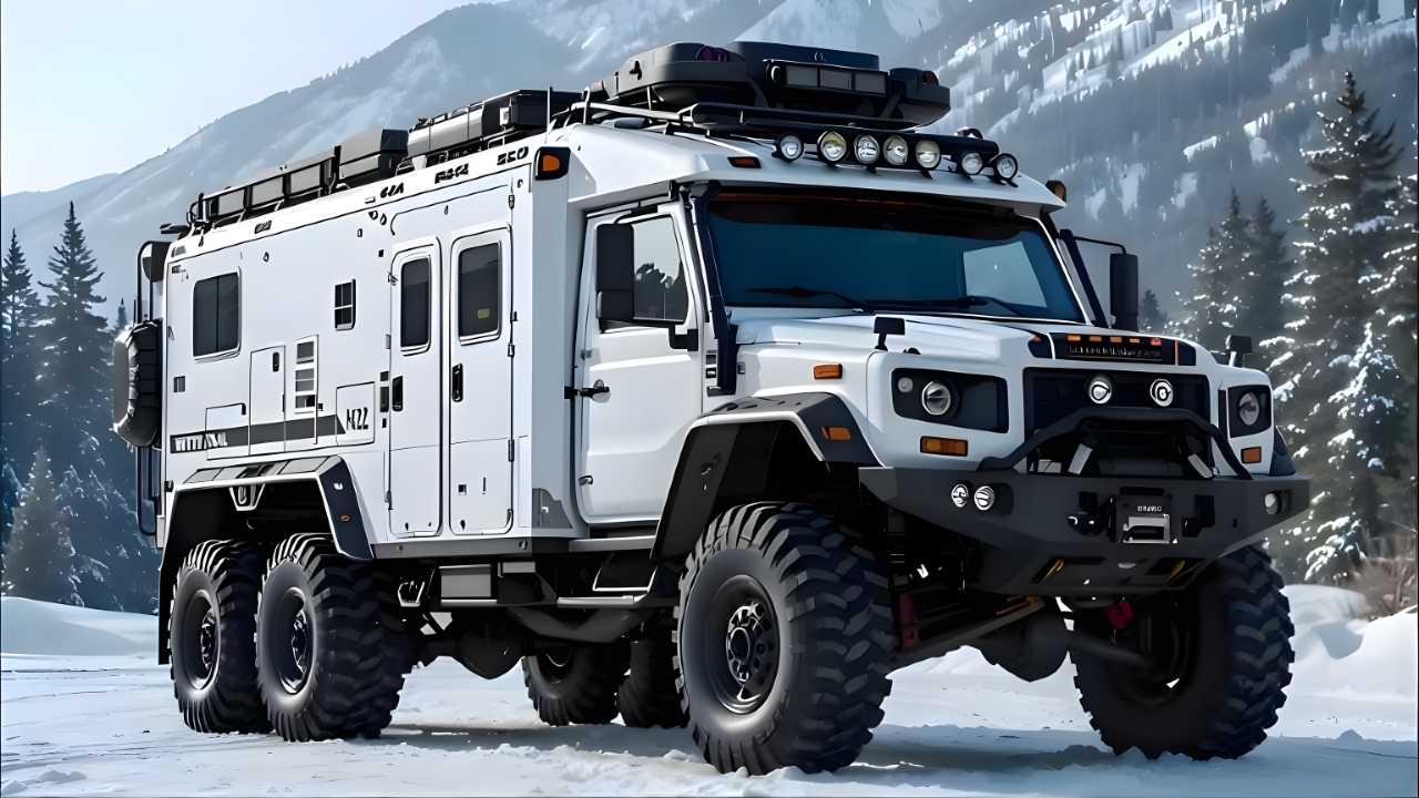 2026 Tiny Trail Titan 6×6 Camper Unveiled : Ultimate Off-Road Beast Built for Extreme Adventures