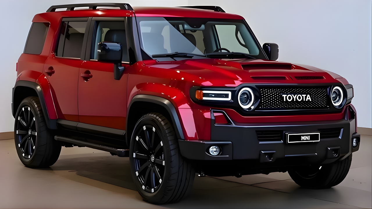 2026 Toyota Mini Land Cruiser Revealed : Compact 7 Seater SUV with Advanced Off Road Technology
