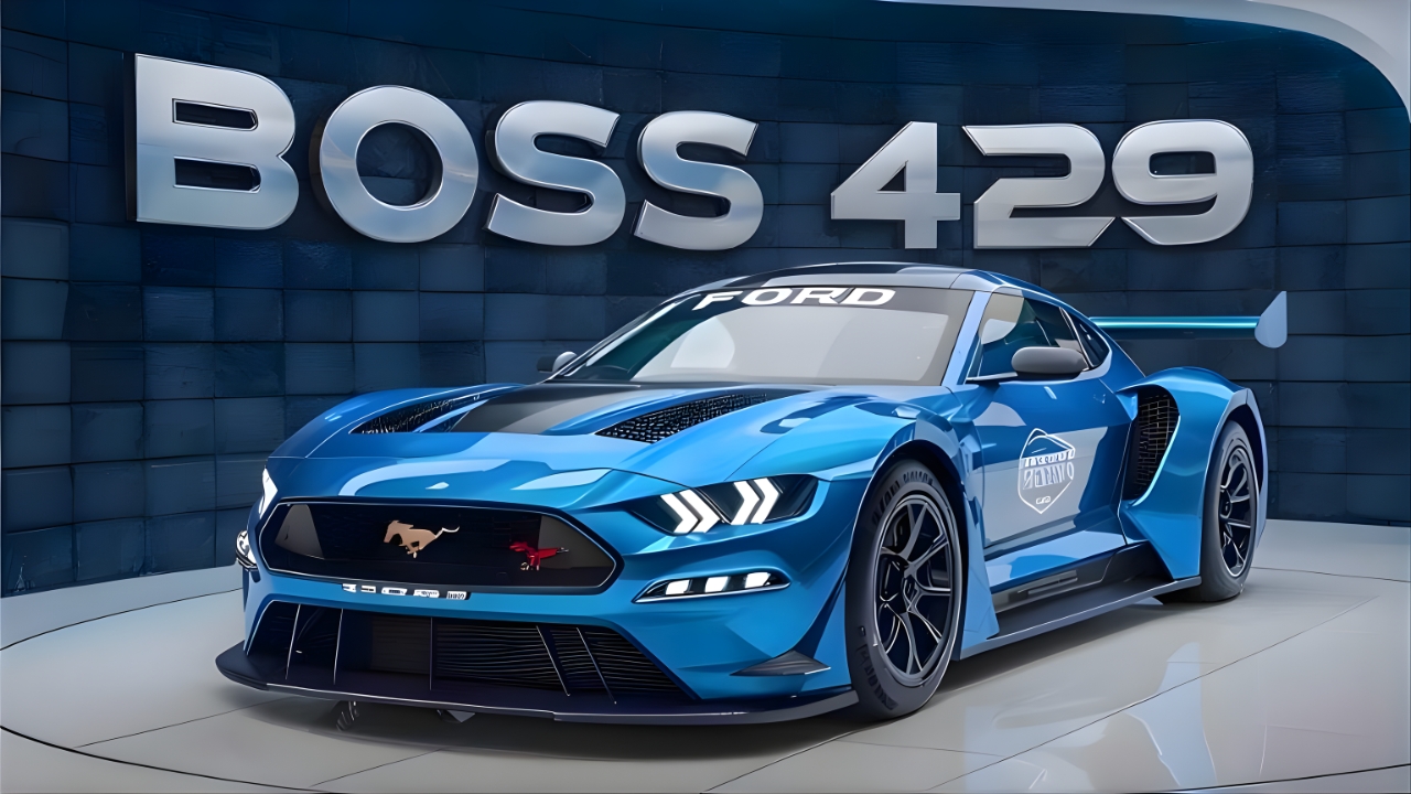 Mustang Boss 429 Returns : The Legendary Big-Block Muscle Car That Still Dominates Roads
